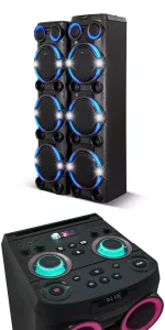 اسپیکر ميکرولبDJ-Q600رقص نور دار